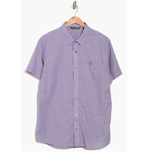 Travis Mathew | Studebaker Short Sleeve Shirt Cadet Cotton Blend 1MO475 Mens XL